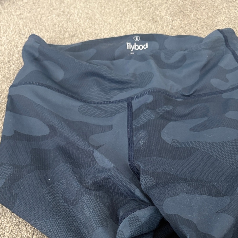 Lilybod Navy Camo Shorts